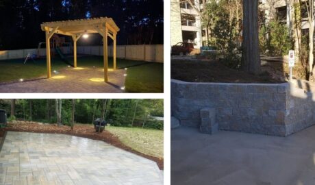 Raleigh hardscaping construction